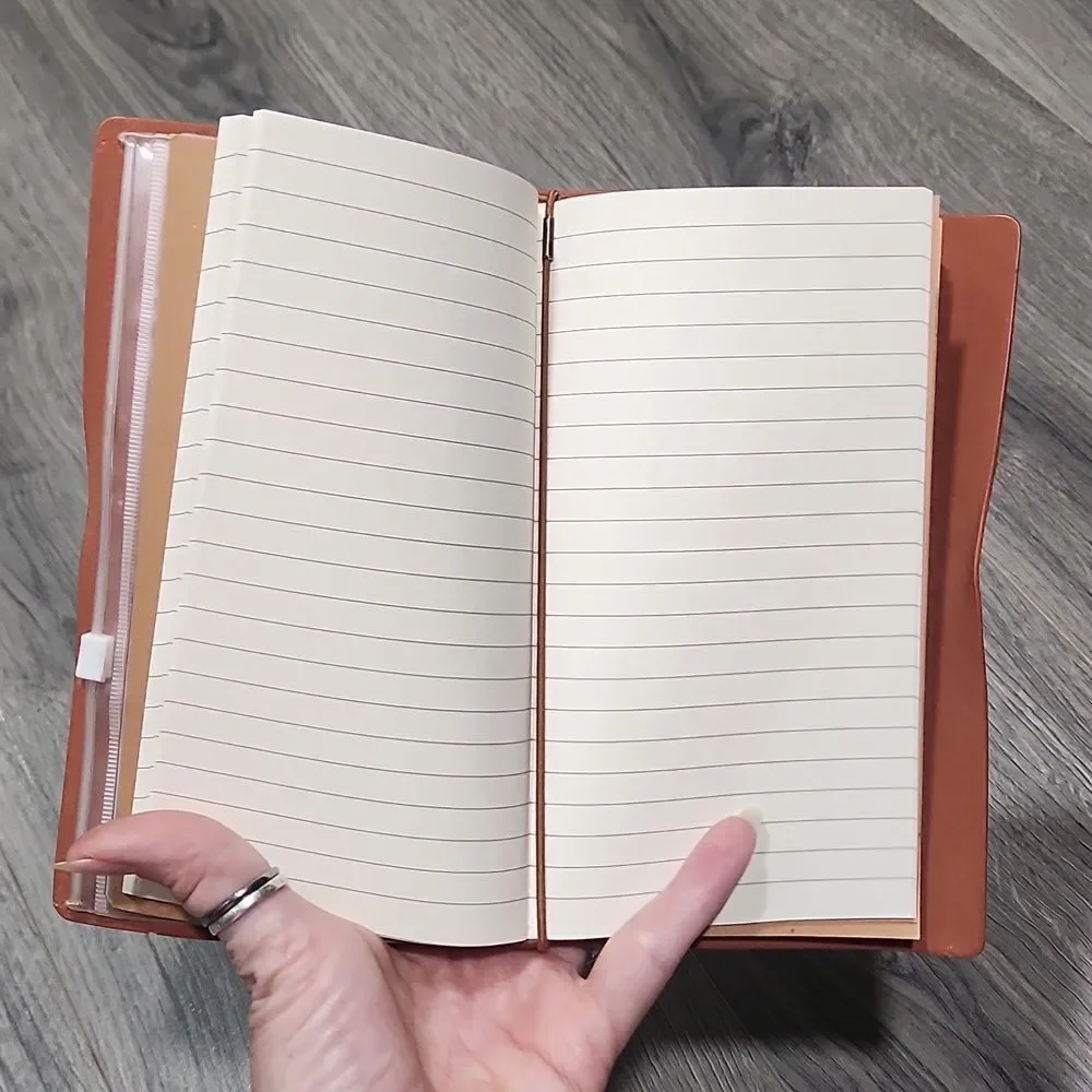 NWOT Leather Planner Journal
